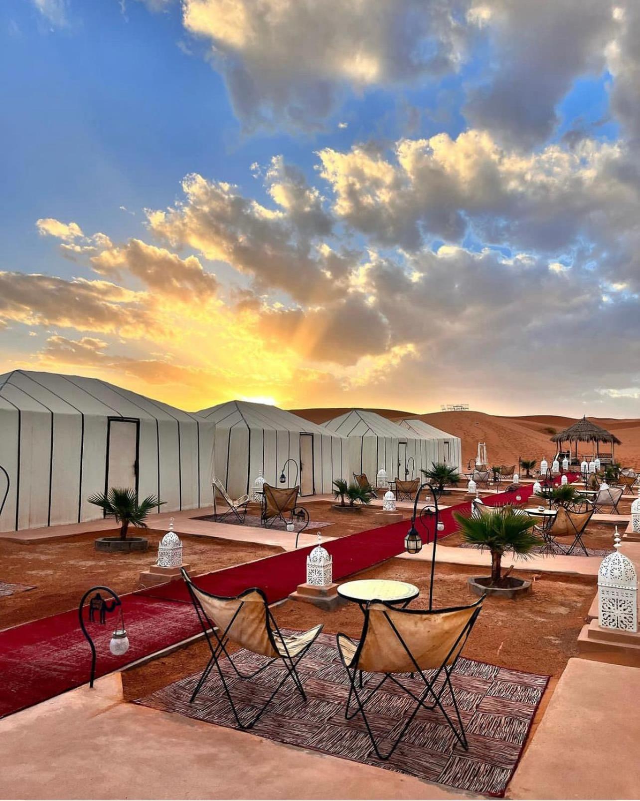 Готель Luxury Camp Of Dar Morocco Мерзуга Екстер'єр фото